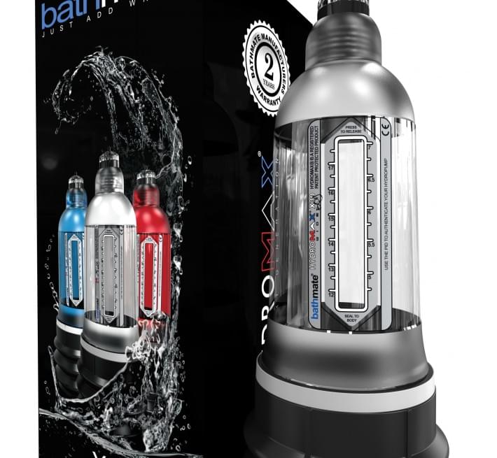 Гидропомпа Bathmate Hydromax X30 Wide Boy Прозрачная