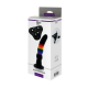 Страпон жіночий райдужний Dreamtoys Colourful Love Strap On Solid Dildo