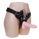Страпон с Вибрацией LyBaile Ultra Passion Harness Телесный BW02228
