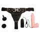 Страпон с Вибрацией LyBaile Ultra Passion Harness Телесный BW02228