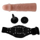 Страпон LyBaile Marcus Strap On Flesh