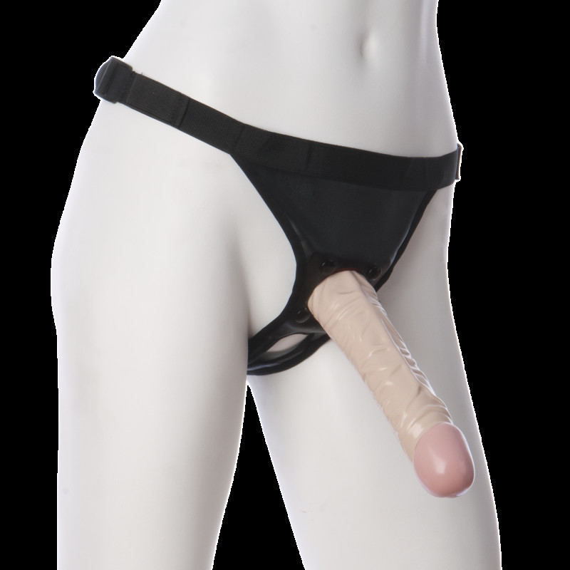 Страпон Doc Johnson Vac-U-Lock 8 Inch Classic Dong Ultra Harness