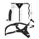 Жіночий Страпон You2Toys Silicone Strap-on Чорний