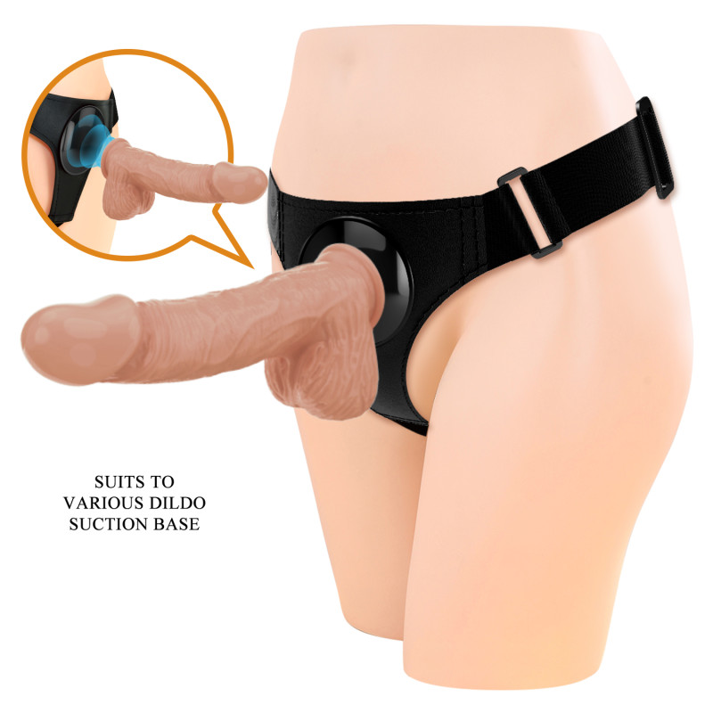 Страпон Pretty Love Harness Briefs Jerry 7.6"