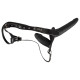 Женский страпон You2Toys Double Strap On Black Silicone