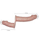 Страпон LyBaile Ultra Vibrating Dual Penis Strap On