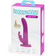 Страпон-кролик з вібрацією та трусиками Happy Rabbit Rechargeable Vibrating Strap-On Harness Set