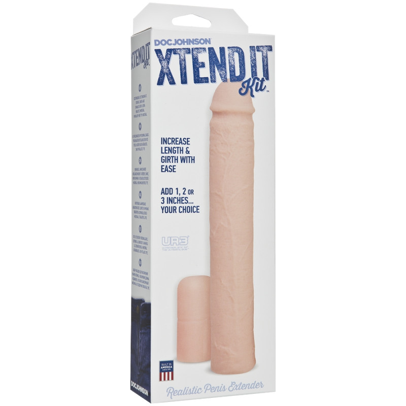 Насадка на член Doc Johnson Xtend It Kit Біла