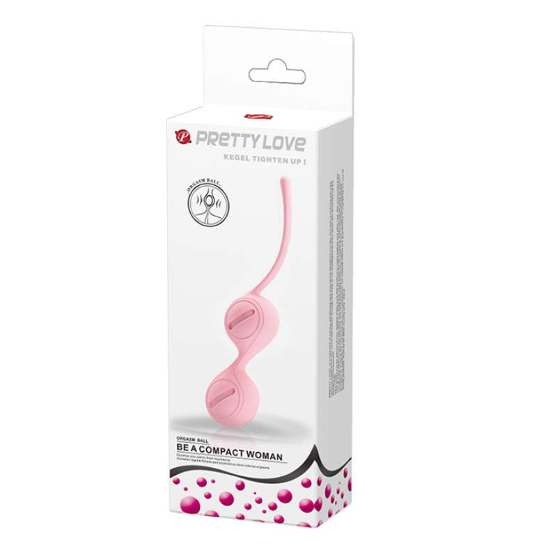 Вагінальні кульки Pretty Love Kegel Tighten Up I Pink