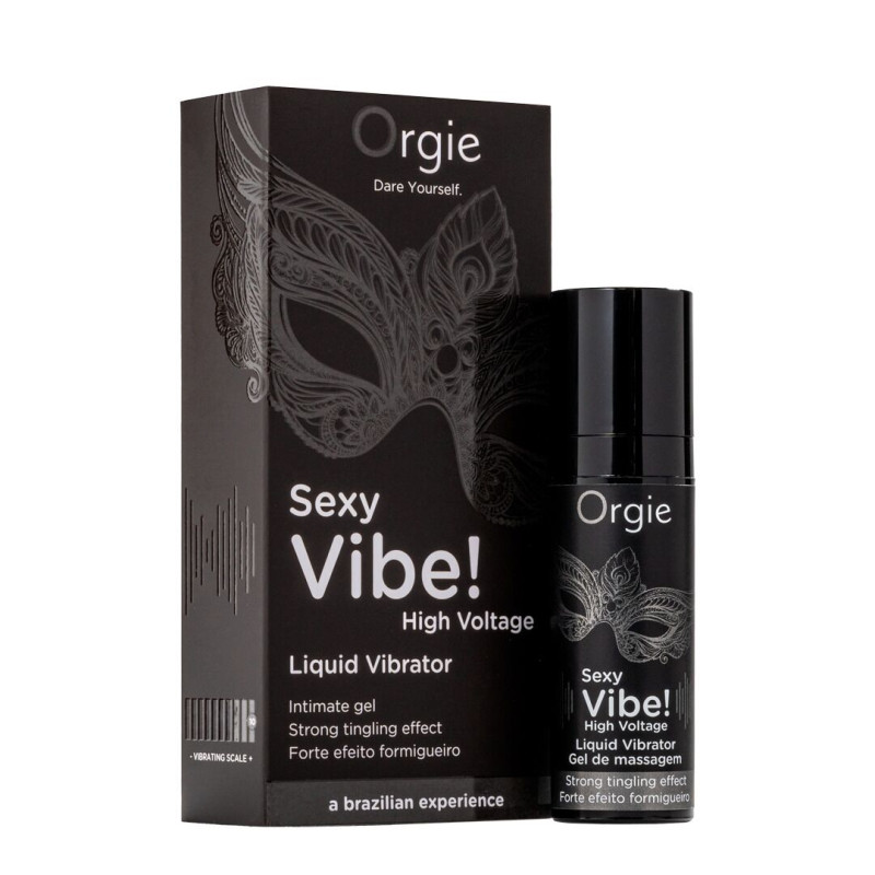 Рідкий вібратор Orgie SEXY VIBE! HIGH VOLTAGE 15 мл