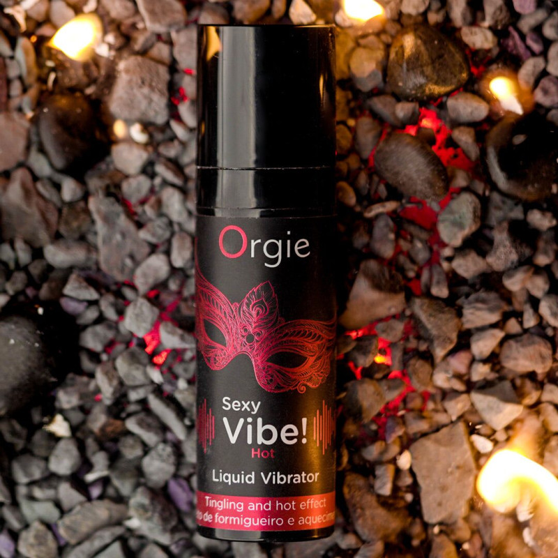 Рідкий вібратор Orgie SEXY VIBE! HOT 15 мл