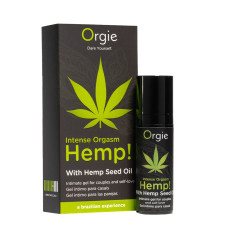 Підсилювач оргазму Orgie Intense Orgasm Hemp! з олією каннабісу 15 мл