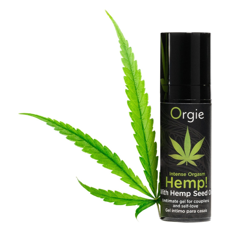 Підсилювач оргазму Orgie Intense Orgasm Hemp! з олією каннабісу 15 мл