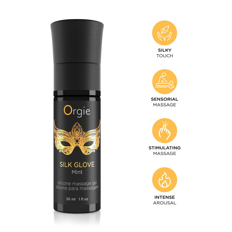 Набір для перлинного масажу Orgie PEARLS LUST MASSAGE SET 30 мл