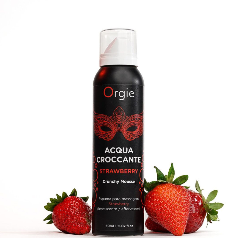 Шипуча зволожуюча пінка для масажу Orgie Acqua Crocante 100 мл