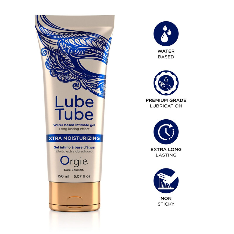Екстра ковзне мастило на водній основі Orgie Lube Tube XTRA 150мл