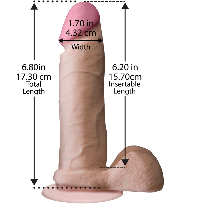 Фалоімітатор Doc Johnson The Realistic Cock 6 inch ULTRASKYN