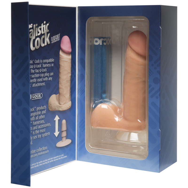 Фалоімітатор Doc Johnson The Realistic Cock 6 inch ULTRASKYN