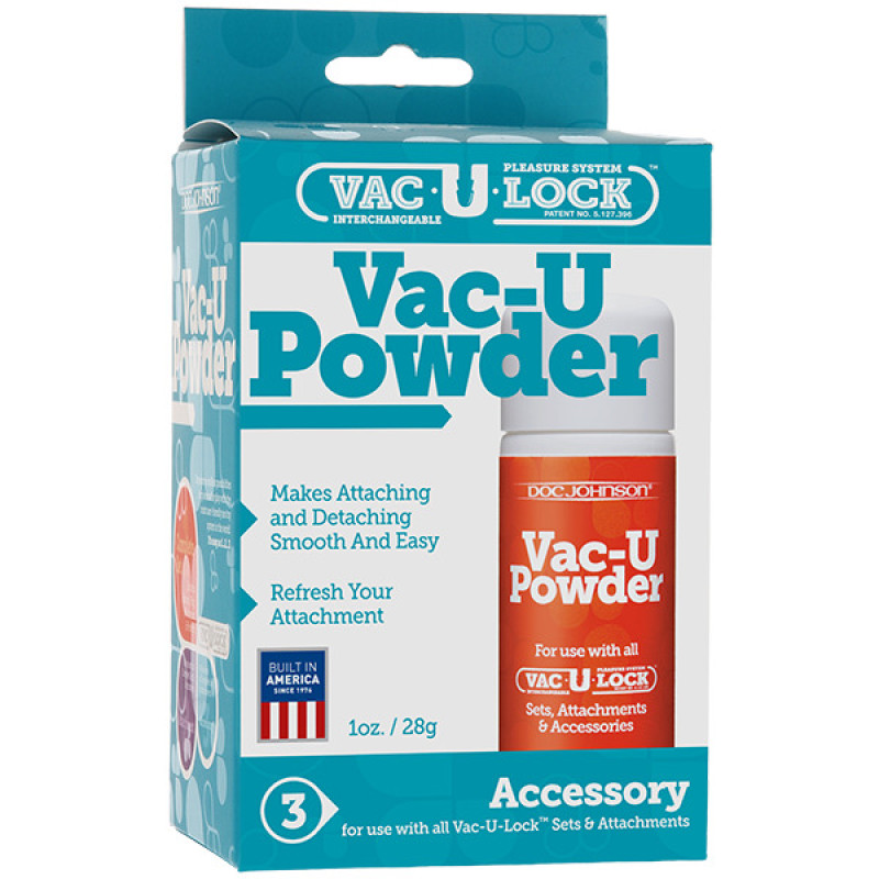 Пудра для крепления Vac-U-Lock Doc Johnson Vac-U Powder