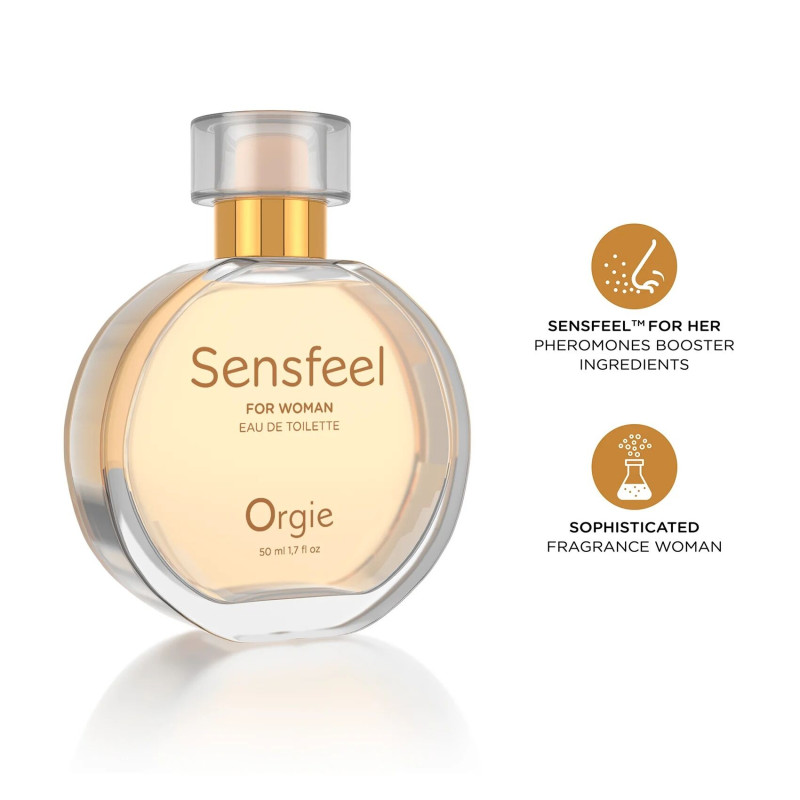 Жіноча туалетна вода Orgie sensfeel афродизіак 50 мл
