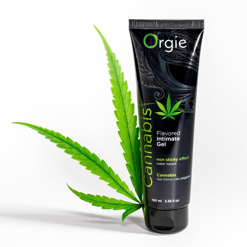 Їстівний лубрикант на водній основі Orgie Lube Tube Каннабіс 100 мл