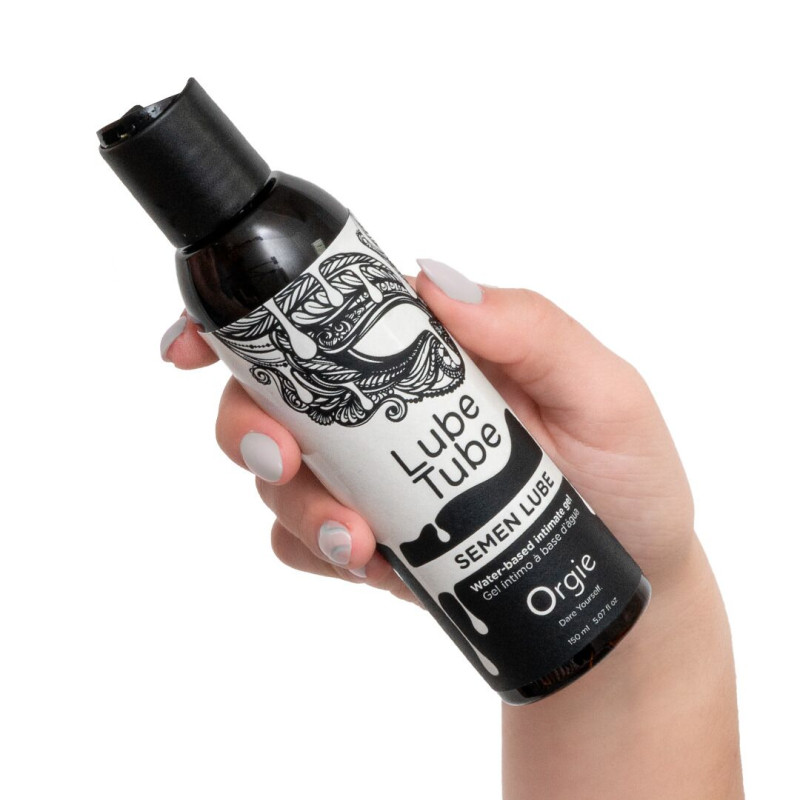 Лубрикант на водной основе с текстурой спермы Orgie SEMEN LUBE intimate gel 150 мл