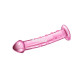 Фалоімітатор LoveToy Glass Romance 7.5 236 Pink