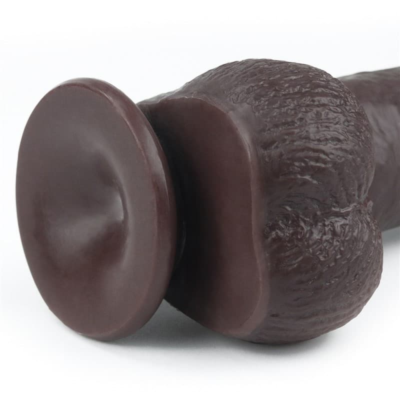 Фалоімітатор LoveToy Sliding-Skin Dual Layer Dong 9 461 Black