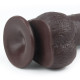 Фалоімітатор LoveToy Sliding-Skin Dual Layer Dong 9 461 Black