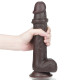 Фаллоимитатор LoveToy Sliding-Skin Dual Layer Dong 9 462 Black Фаллоимитатор LoveToy Sliding-Skin Dual Layer Dong 9 462 Black