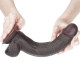 Фаллоимитатор LoveToy Sliding-Skin Dual Layer Dong 9 462 Black Фаллоимитатор LoveToy Sliding-Skin Dual Layer Dong 9 462 Black