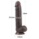 Фаллоимитатор LoveToy Sliding-Skin Dual Layer Dong 9 462 Black Фаллоимитатор LoveToy Sliding-Skin Dual Layer Dong 9 462 Black