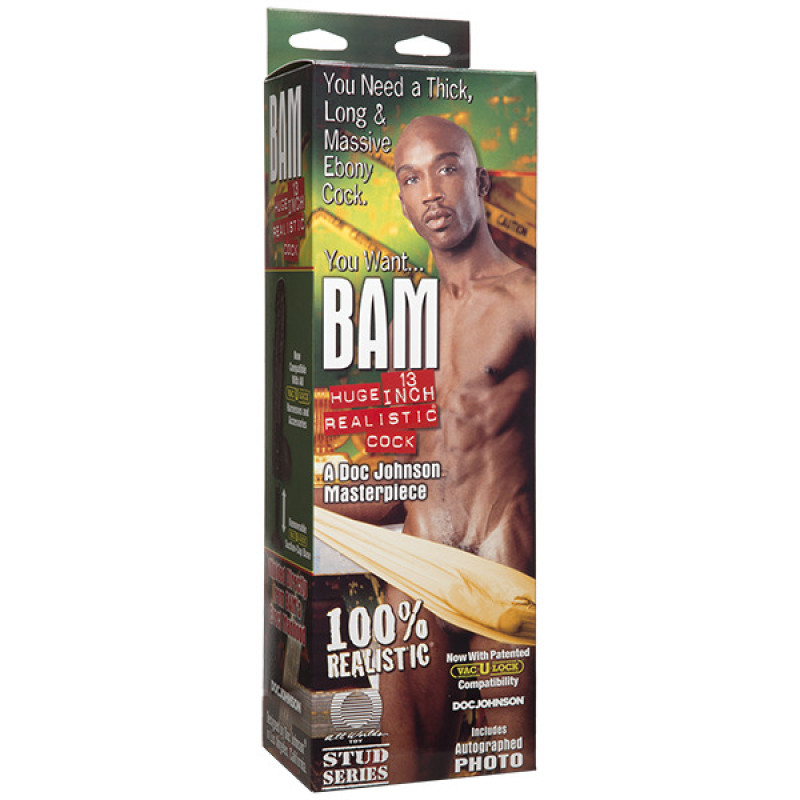 Фалоімітатор Doc Johnson BAM - Huge 13 Inch Realistic Cock
