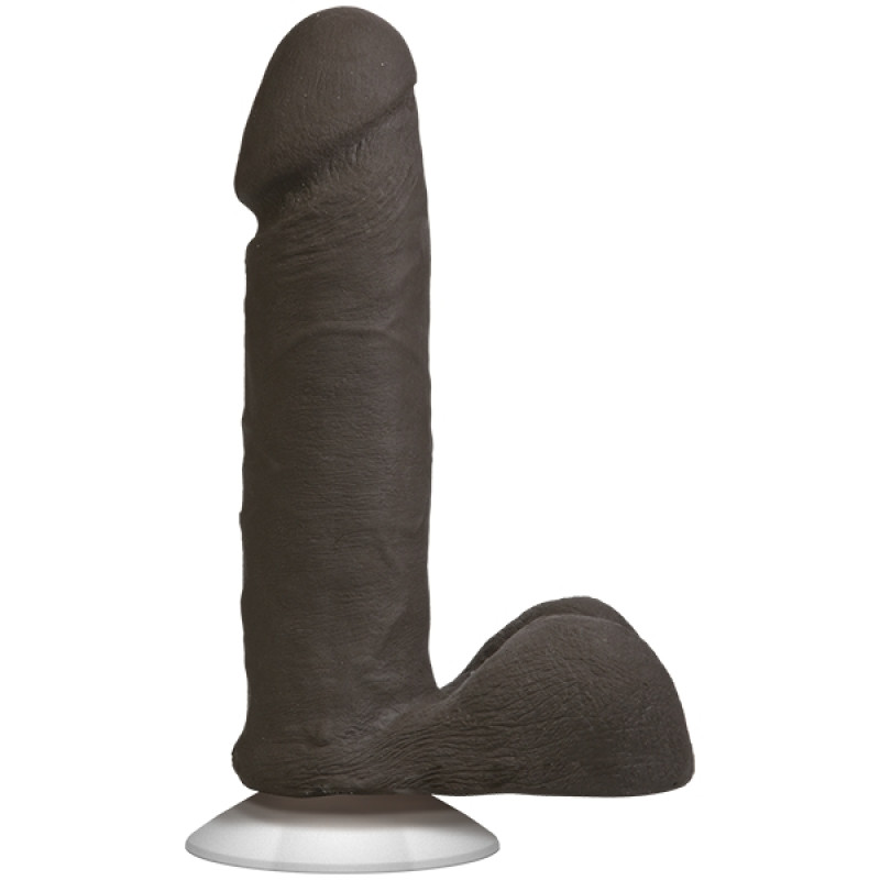 Фаллоимитатор Doc Johnson The Realistic Cock 6 inch Black - ULTRASKYN, Vac-U-Lock, диаметр 4,3 см