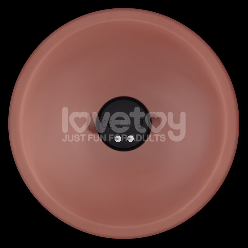 Реалістичний вібратор LoveToy Vibrating Dual Density Power Cock 6