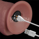 Реалістичний вібратор LoveToy Vibrating Dual Density Power Cock 8.5