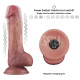 Реалістичний вібратор LoveToy Vibrating Dual Density Power Cock 8.5
