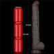 Фаллоимитатор LoveToy Dual Layered Bendable Silicone Cock XXL 14.5 Black