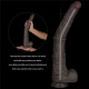 Фалоімітатор LoveToy Dual Layered Bendable Silicone Cock XXL 16 Black