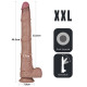 Фалоімітатор LoveToy Dual Layered Bendable Silicone Cock XXL 16 Flesh