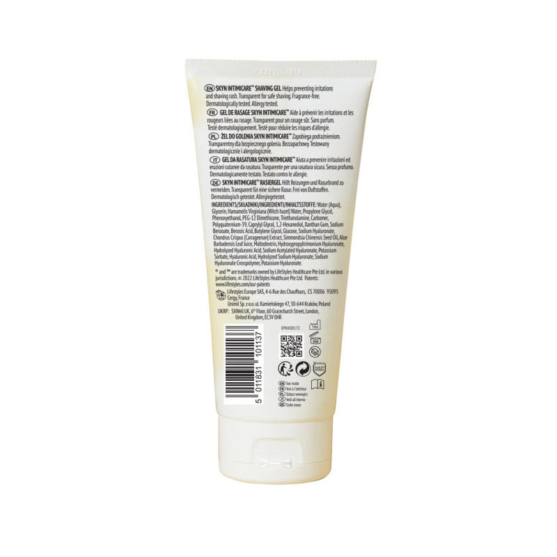 Гель для гоління Skyn Intimicare Shaving Gel 150 мл