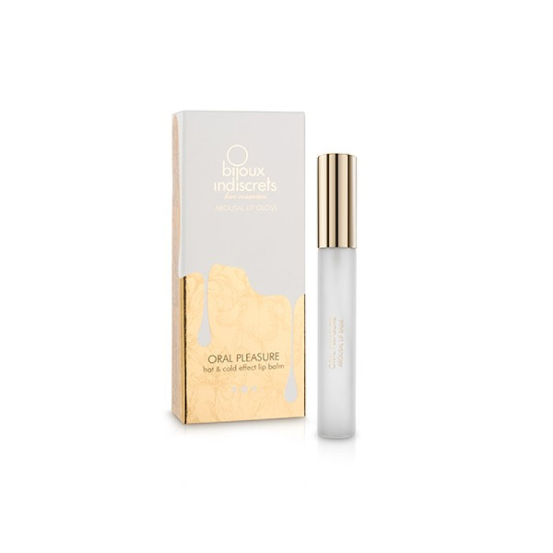 Блиск для губ Bijoux Cosmetiques ORAL PLEASURE з ефектом прохолоди та тепла 13мл