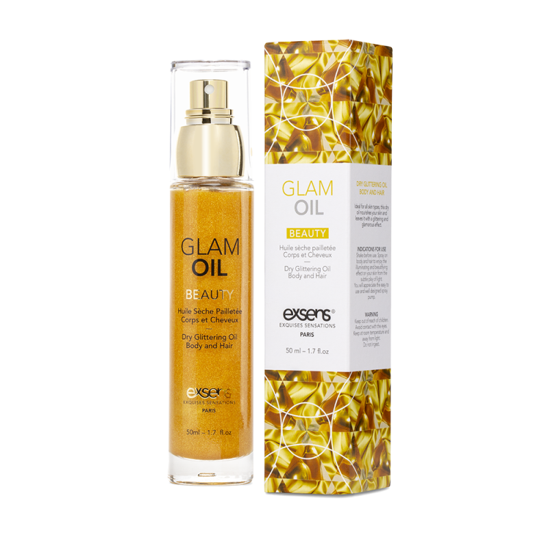 Олія для тіла з блиском EXSENS Glam Oil 50 мл