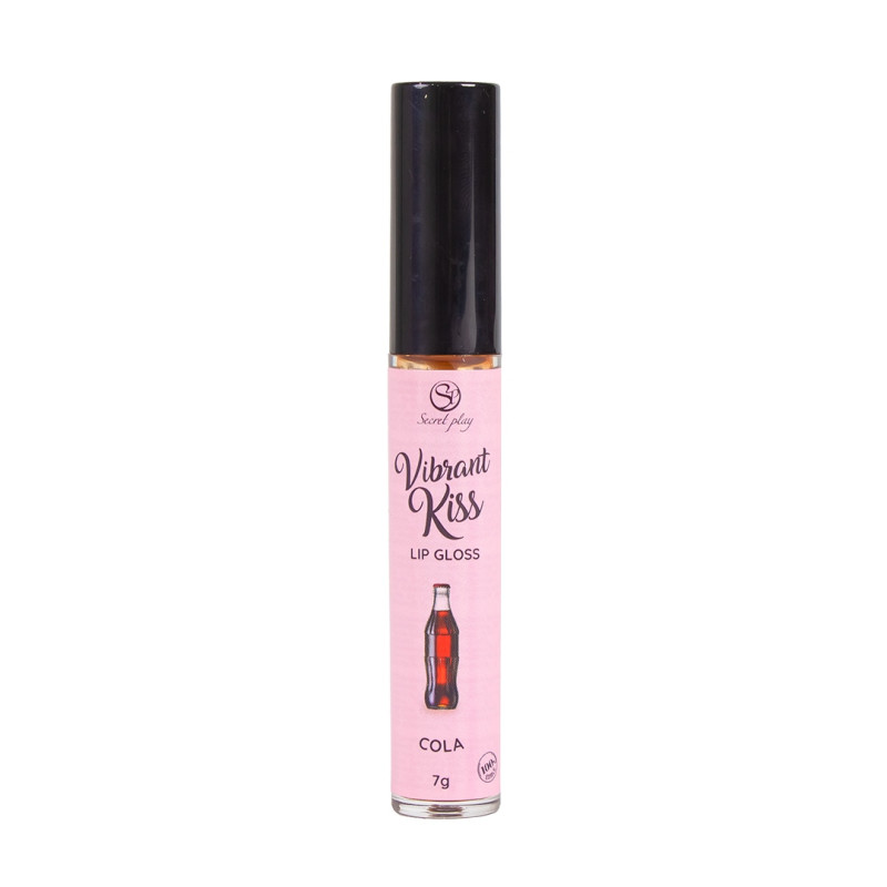 Блеск для губ с эффектом вибрации Secret Play Coke Lip Gloss Vibrant Kiss
