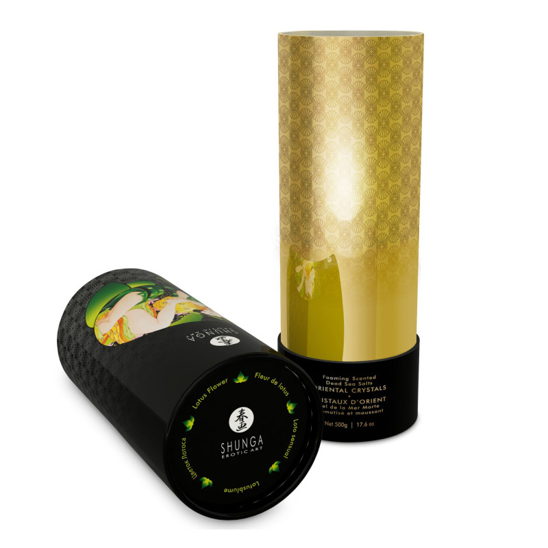 Сіль для ванни Shunga Oriental Crystals Bath Salts ORGANIC Lotus Flower 500 гр