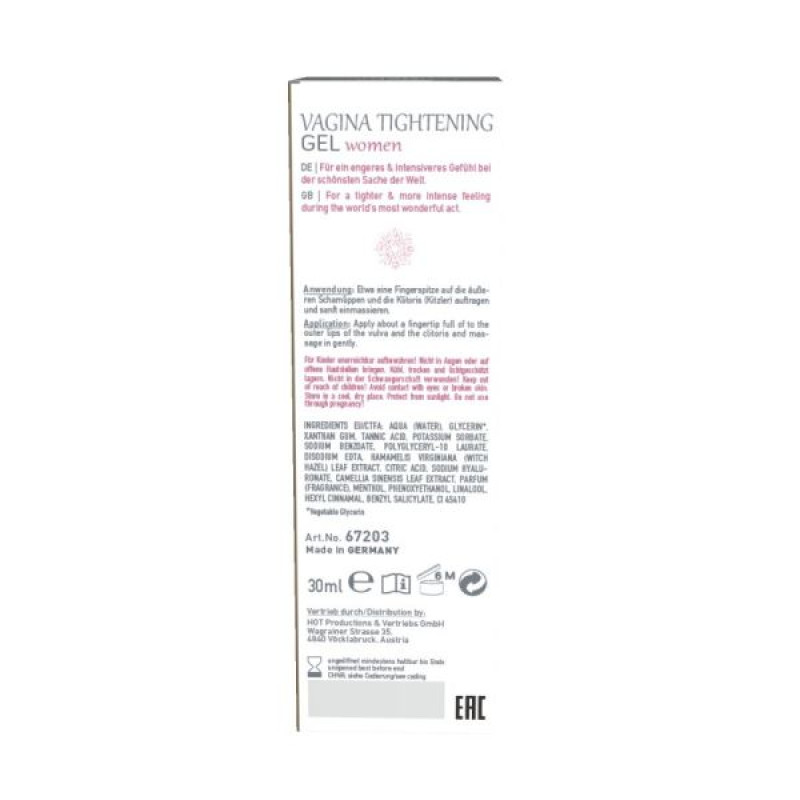 Гель для звуження піхви Hot SHIATSU Tightening Gel 30 мл