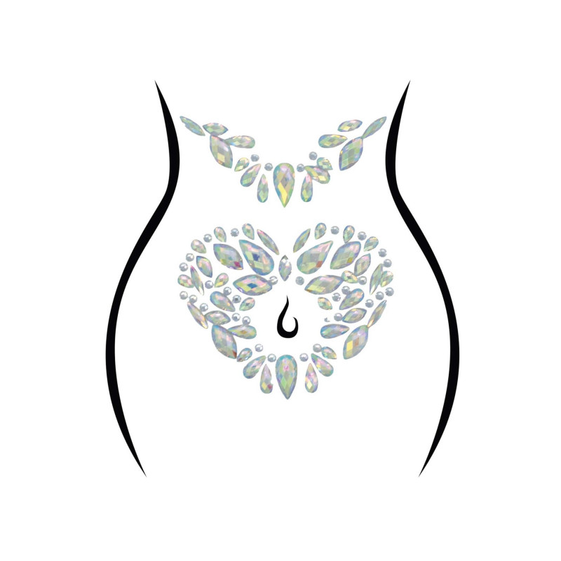 Стрази-прикраси для тіла Leg Avenue Novalie body jewels sticker, наліпки