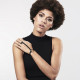 Пара браслетов на запястье и палец Bijoux Indiscrets MAZE Hand Bracelet Harness Черные