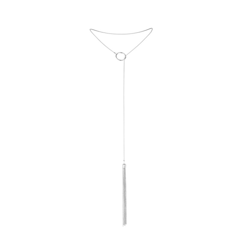 Цепочка для тела Bijoux Indiscrets Magnifique Tickler Pendant Chain Серебристая