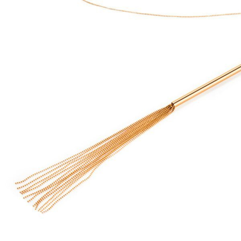 Цепочка плеть на шею Bijoux Indiscrets MAGNIFIQUE Necklace Whip Золотая